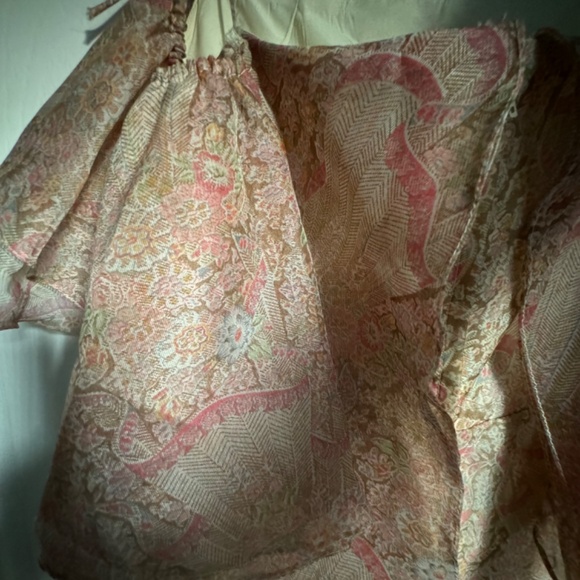 Floaty ethereal organza vintage gown, xs - Picture 7 of 7